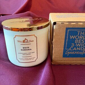 Bath & Body Works White Gardenia 3-Wick Candle | White Barn